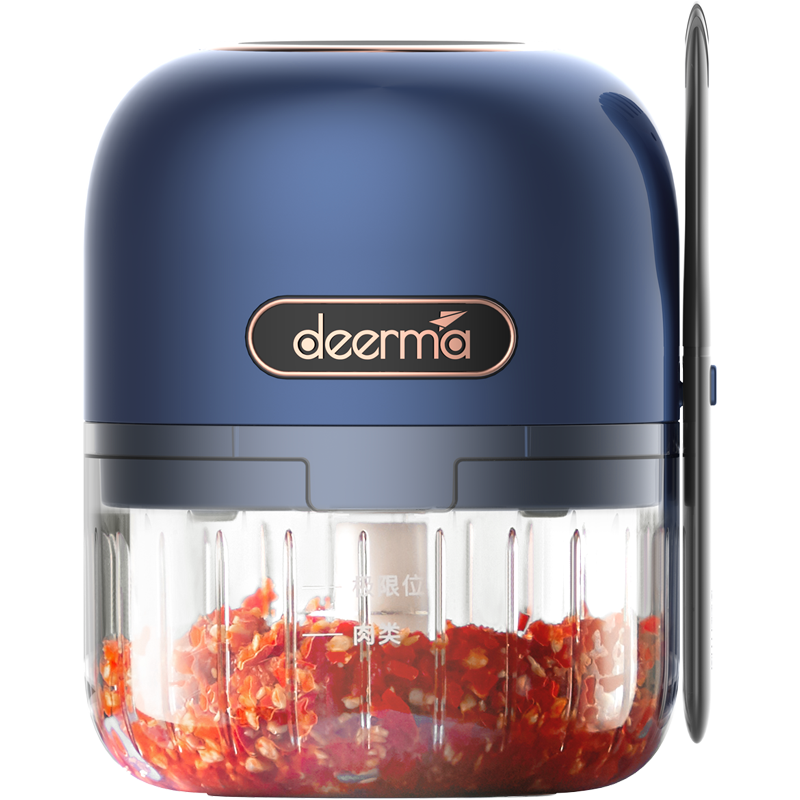 【蜜蜂手速节】德尔玛捣蒜器电动迷你