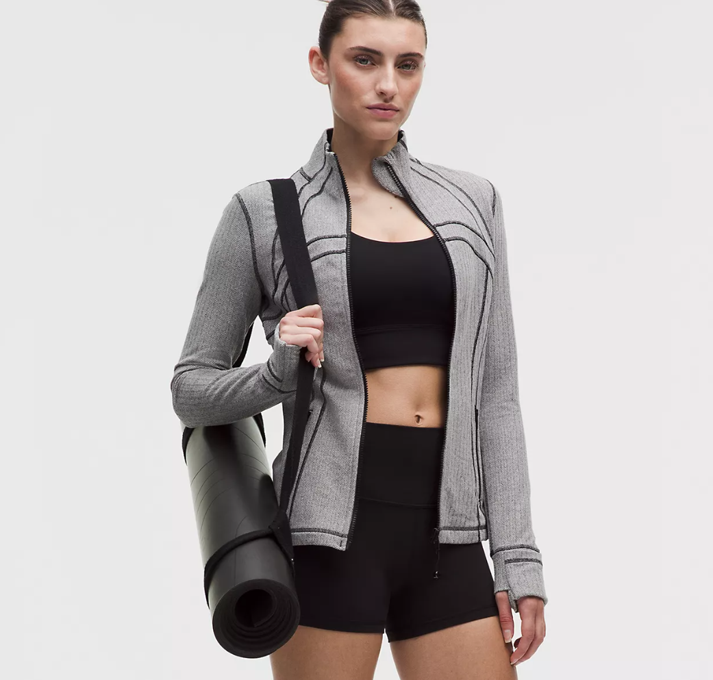 lululemon Define Jacket 人字纹修身夹克 史低$64