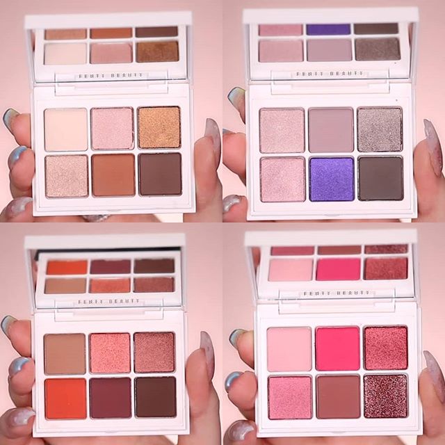 fenty beauty 全新眼影盘系列snapshadows