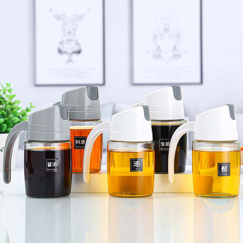 【稳定签到】自动开合玻璃油壶300ml