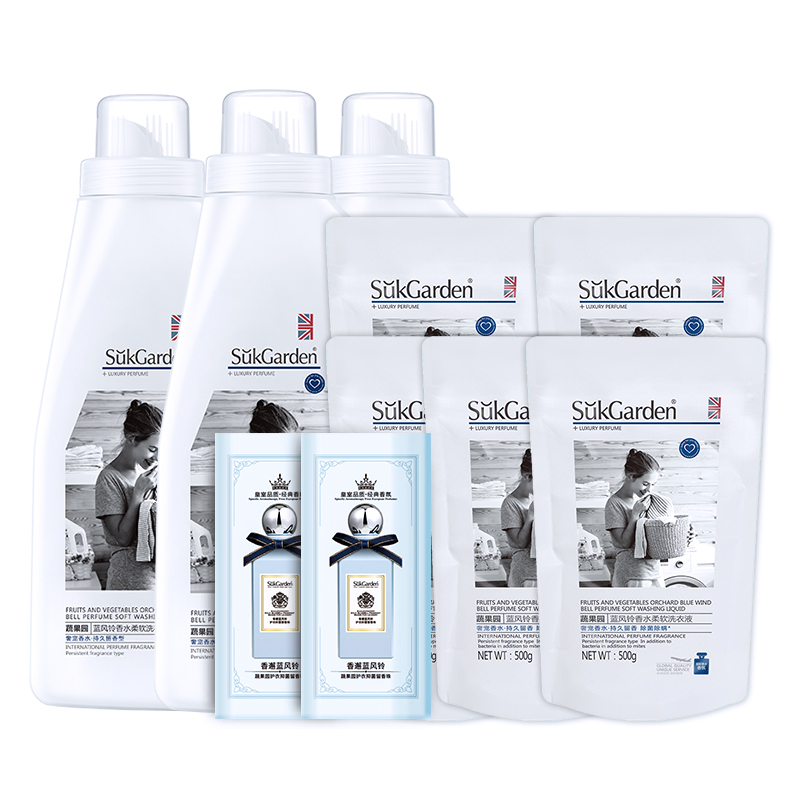 加量不加价蔬果园香水洗衣液17斤超值促销装