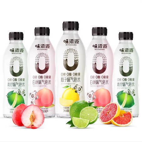 味滋源无糖气泡水350ml