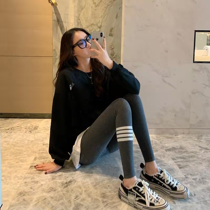 春季薄款外穿纯棉小脚打底裤