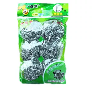 不锈钢清洁球不掉丝家用厨房铁丝带柄超大刷锅洗碗