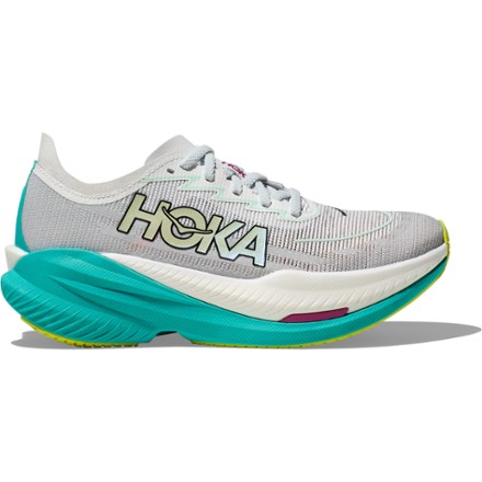 HOKA Mach X 2 女士跑鞋 Frost/Electric Aqua 11
