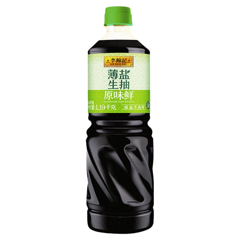李锦记薄盐生抽1.19kg