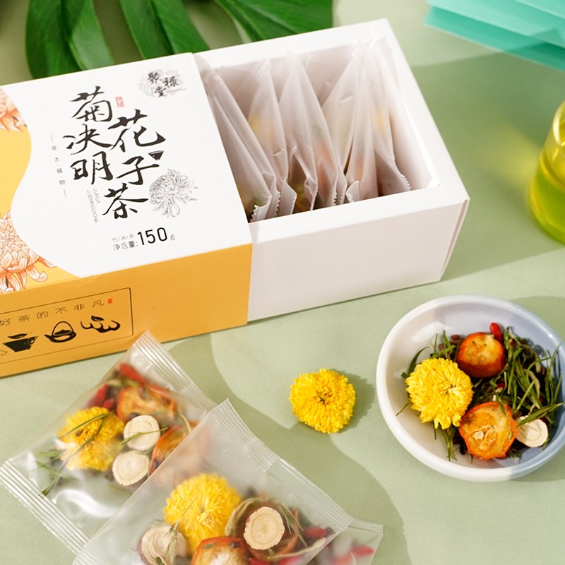 【18包邮】 聚禄堂 菊花枸杞决明子茶 2盒150g