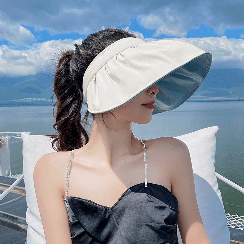 【时尚白搭】女士遮阳贝壳帽