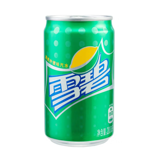 36.9元包邮！雪碧Sprite 柠檬味汽水碳酸饮料 200ml*24罐
