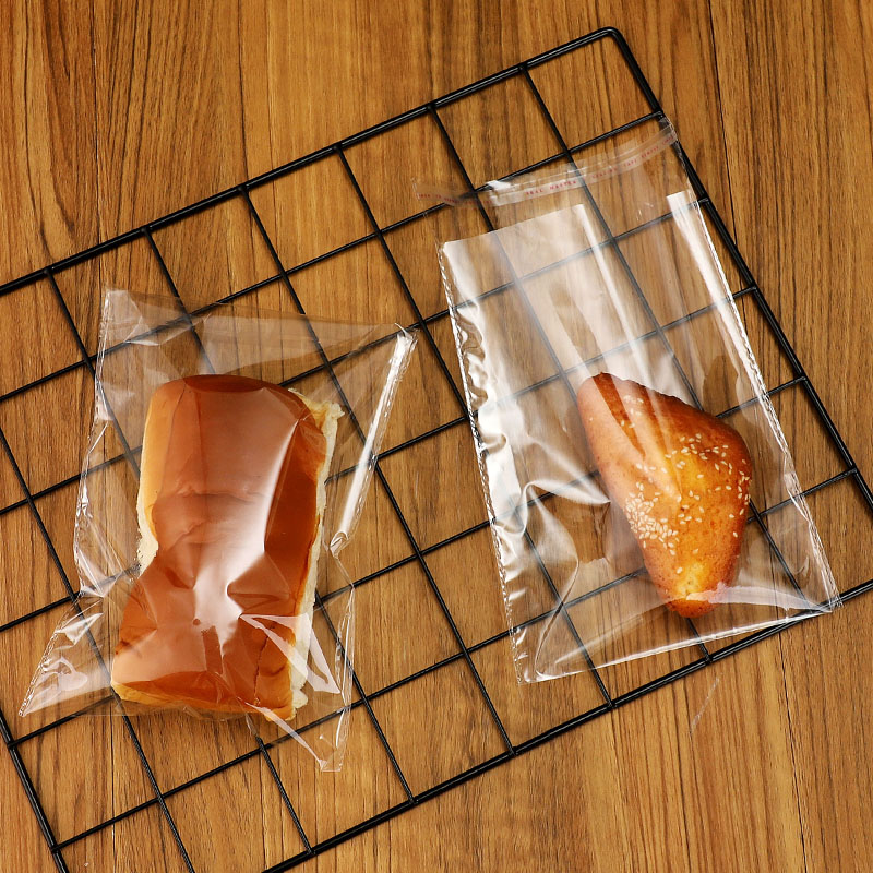 【开群福利】一次性自粘透明食品袋子100只