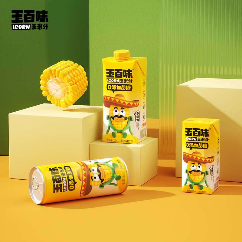 【玉百味】NFC鲜榨玉米汁12瓶整箱