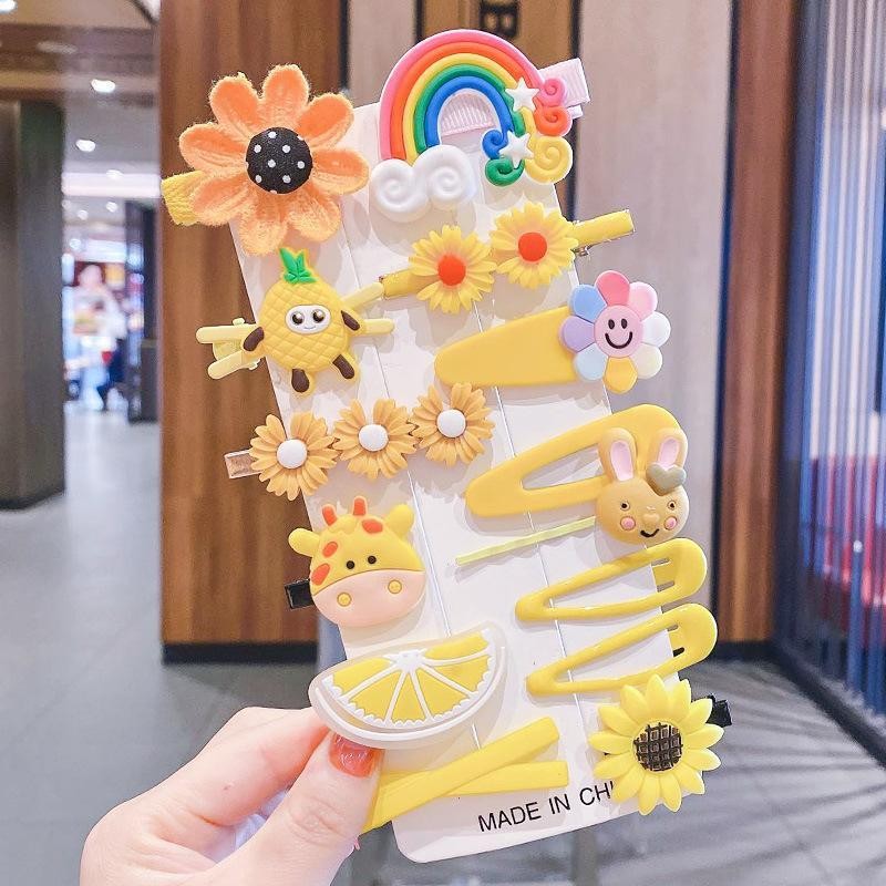 春夏儿童发夹发饰 14件套