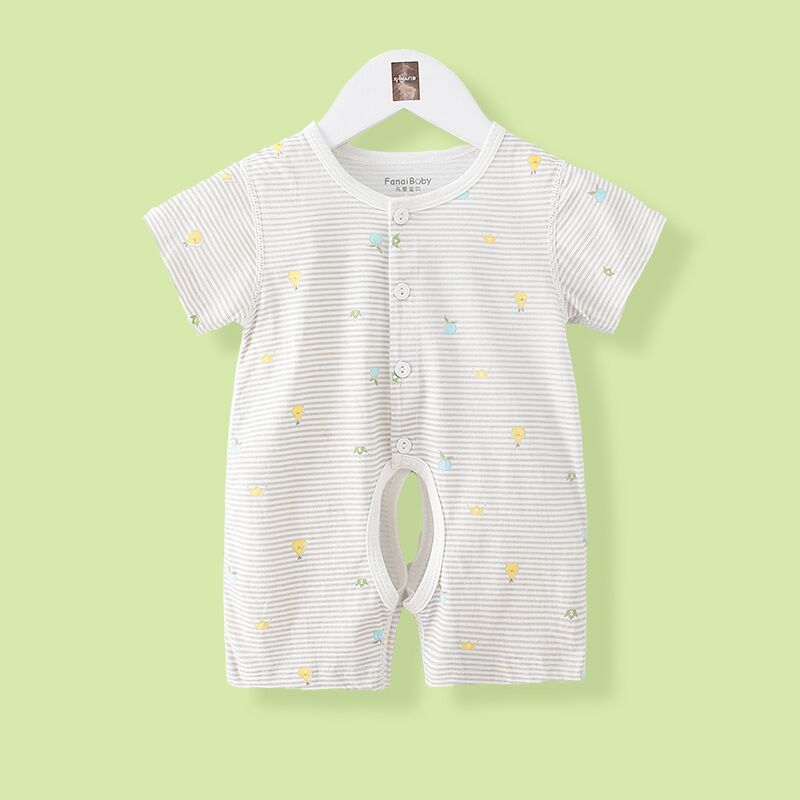 【全尺寸一个价】新生婴儿短袖连体衣哈衣