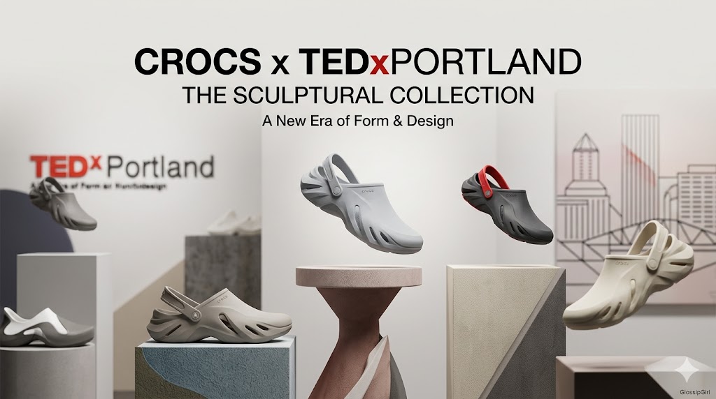Steven Smith unveils innovative sculptural Crocs design at TEDxPortland