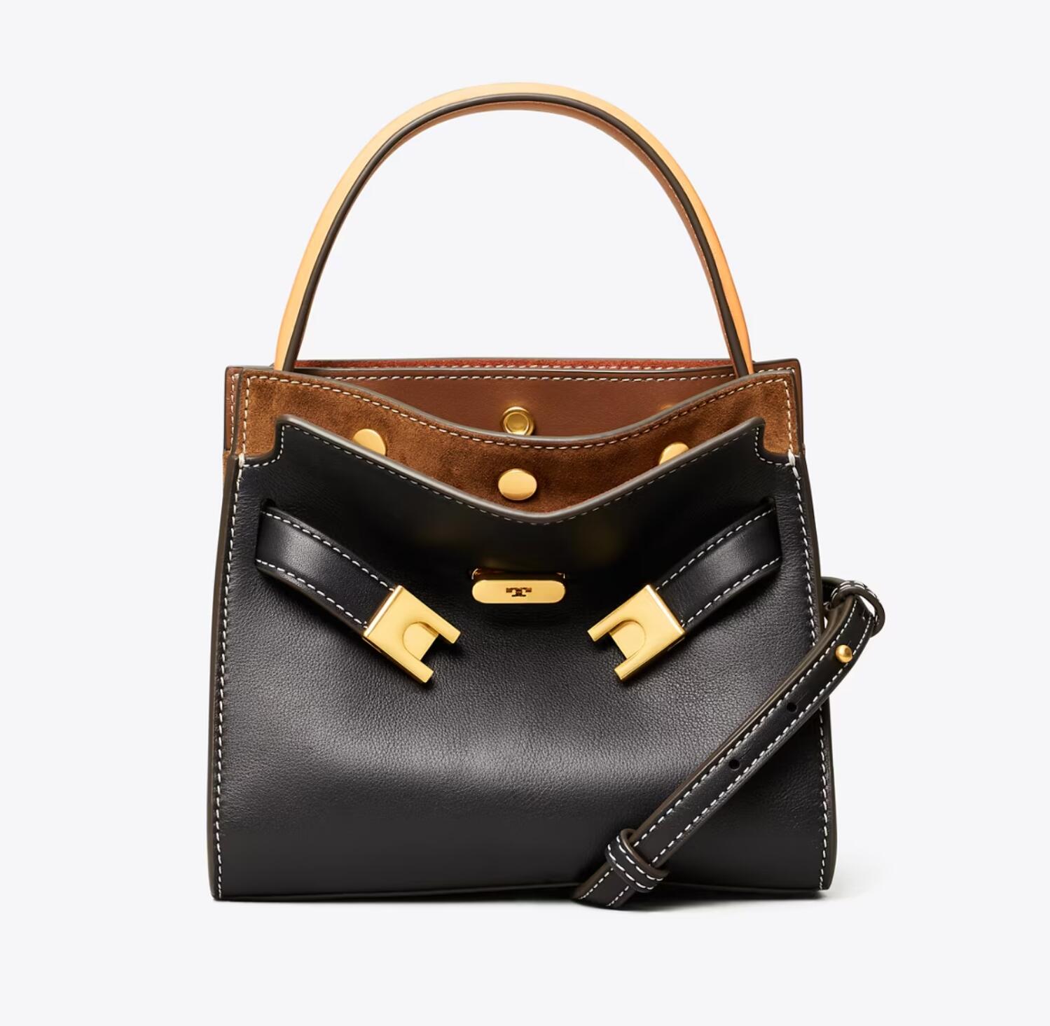 Tory Burch Petite Lee Radziwill 手提包Black黑色