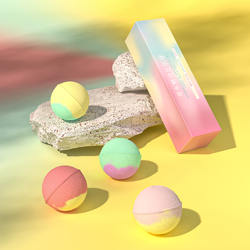 拍两件!【CCA】草本精粹足浴球4颗*2盒