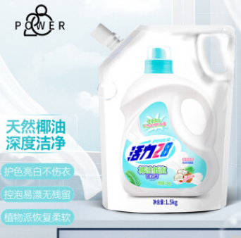 10.8元！活力28 椰油低泡洗衣液1.5kg*2