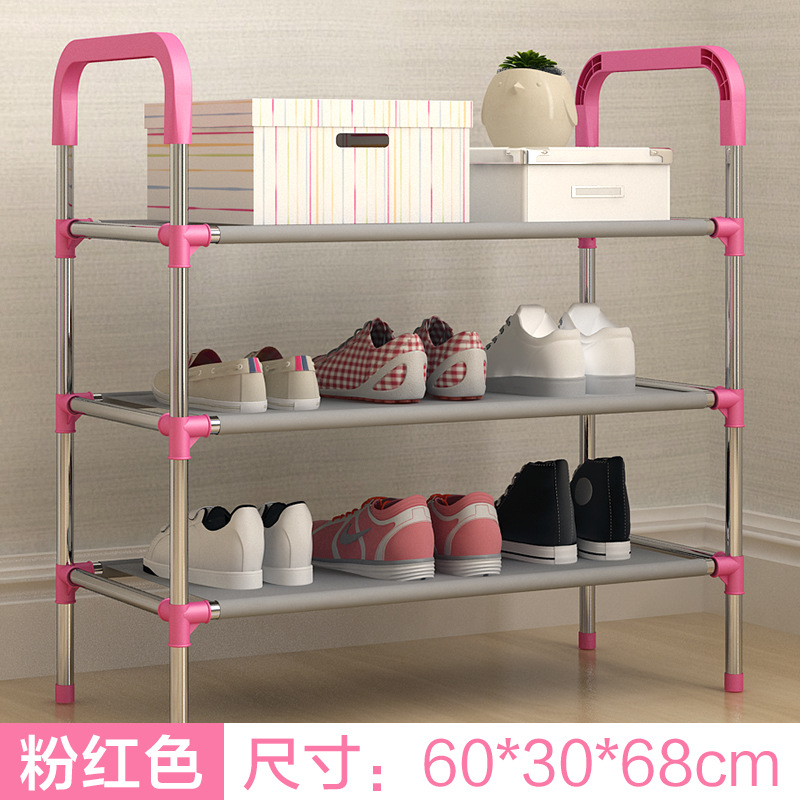 鞋架多层简用防尘组装布艺经济型