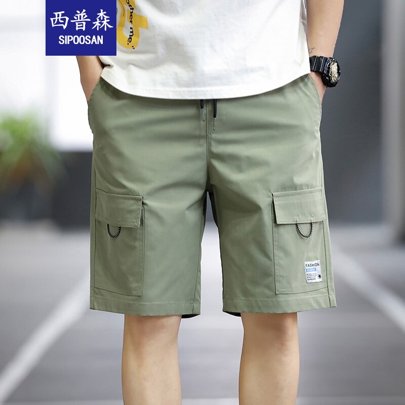 西普森多 2022夏季新款 工装短裤男