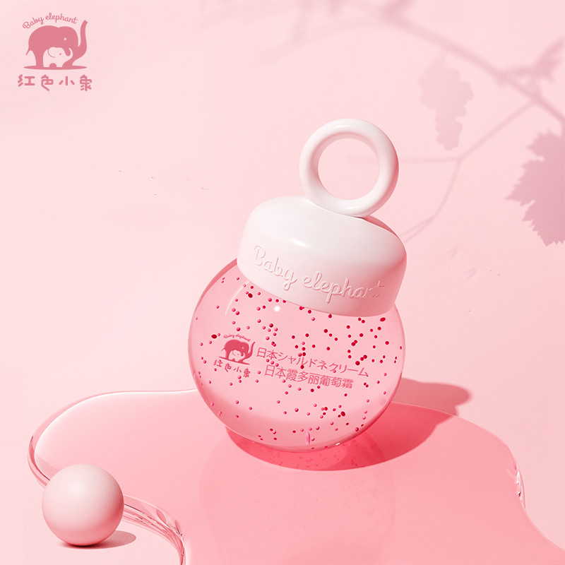 【红色小象】霞多丽葡萄爆水面霜30g