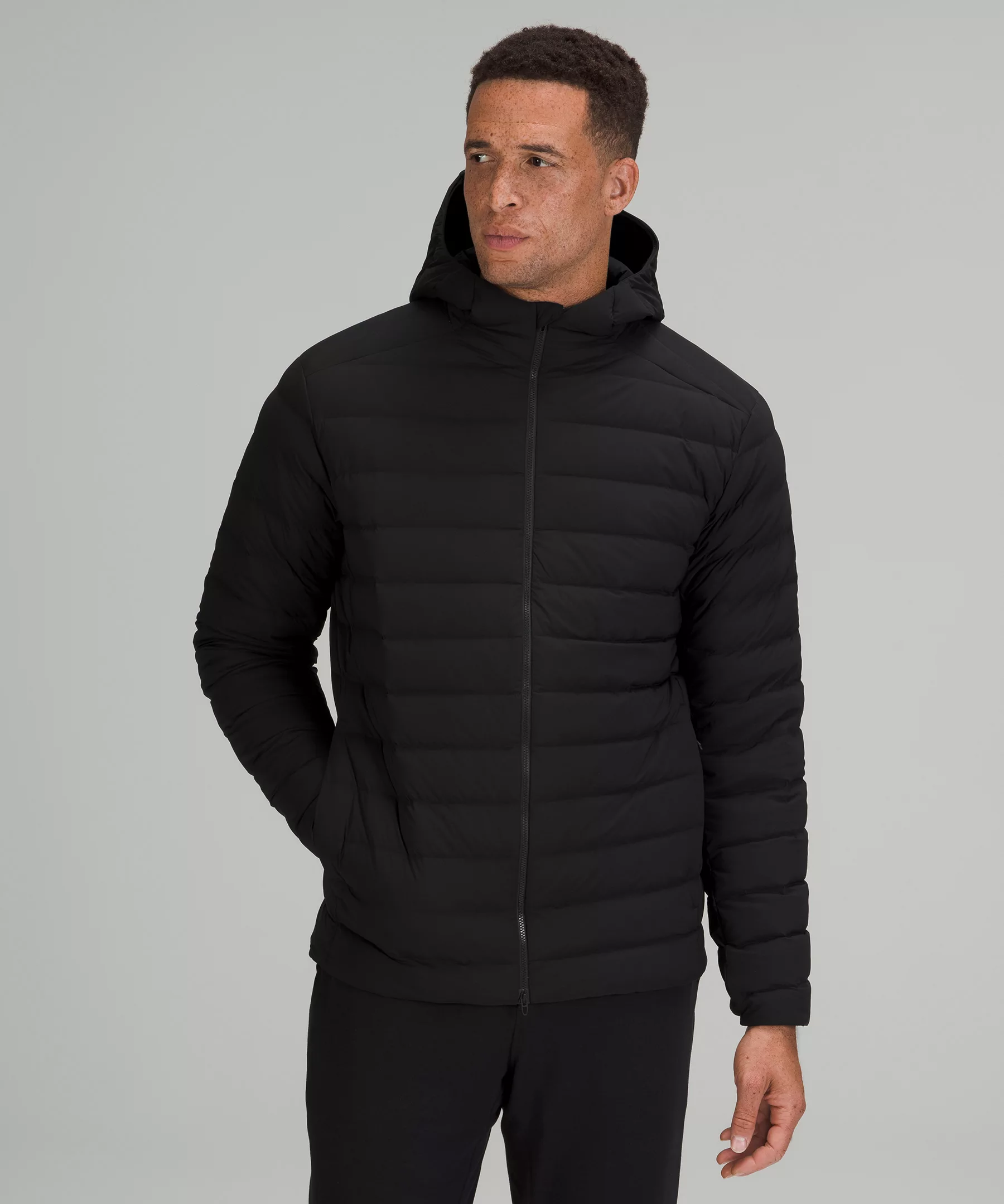Lululemon Navigation Down男士羽绒服 Black XXL