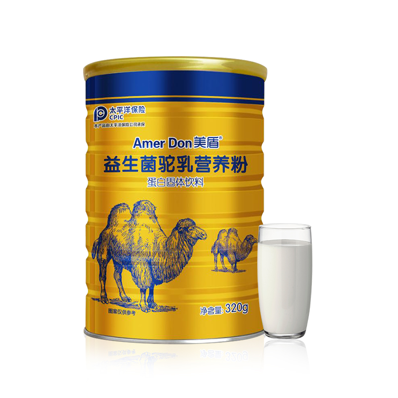 【美盾】益生菌驼奶蛋白粉320g