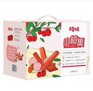 19.9元包邮！百草味 山楂集1008g整箱装