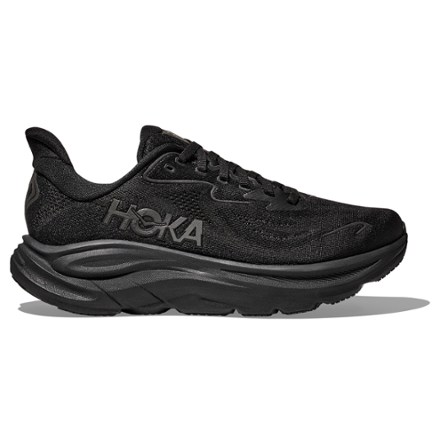 HOKA Clifton 10 女士跑鞋 Black/Black 6