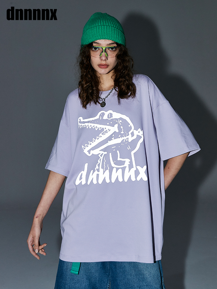 【蜜蜂惊喜社】DX潮牌dnnnnx22夏反光T恤