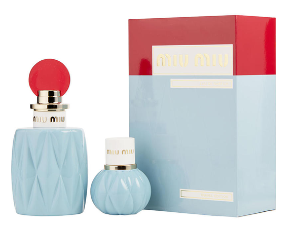 MIU MIU同名女士香水套装EDP 100ml&20ml（旅行装）,折后实付$73.91（约