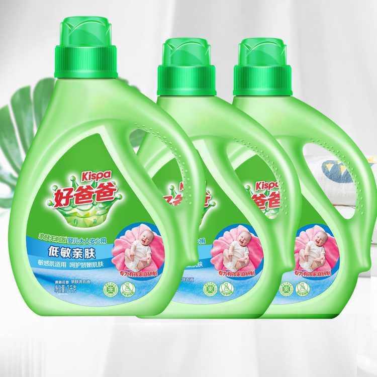 好爸爸亲肤倍净洗衣液4kg
