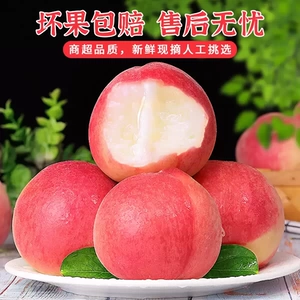 新鲜水蜜桃现摘毛桃蜜桃脆桃宝宝孕妇水果脆甜桃子天水产地鲜水果