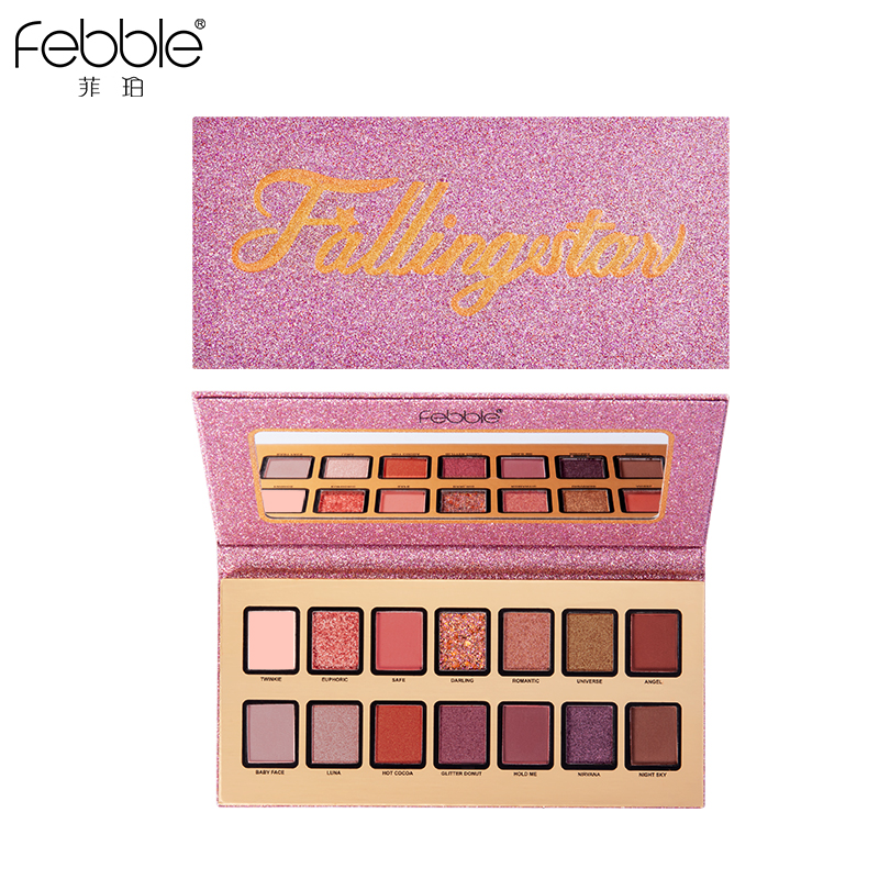 Febble菲珀星球与神谕14色眼影盘