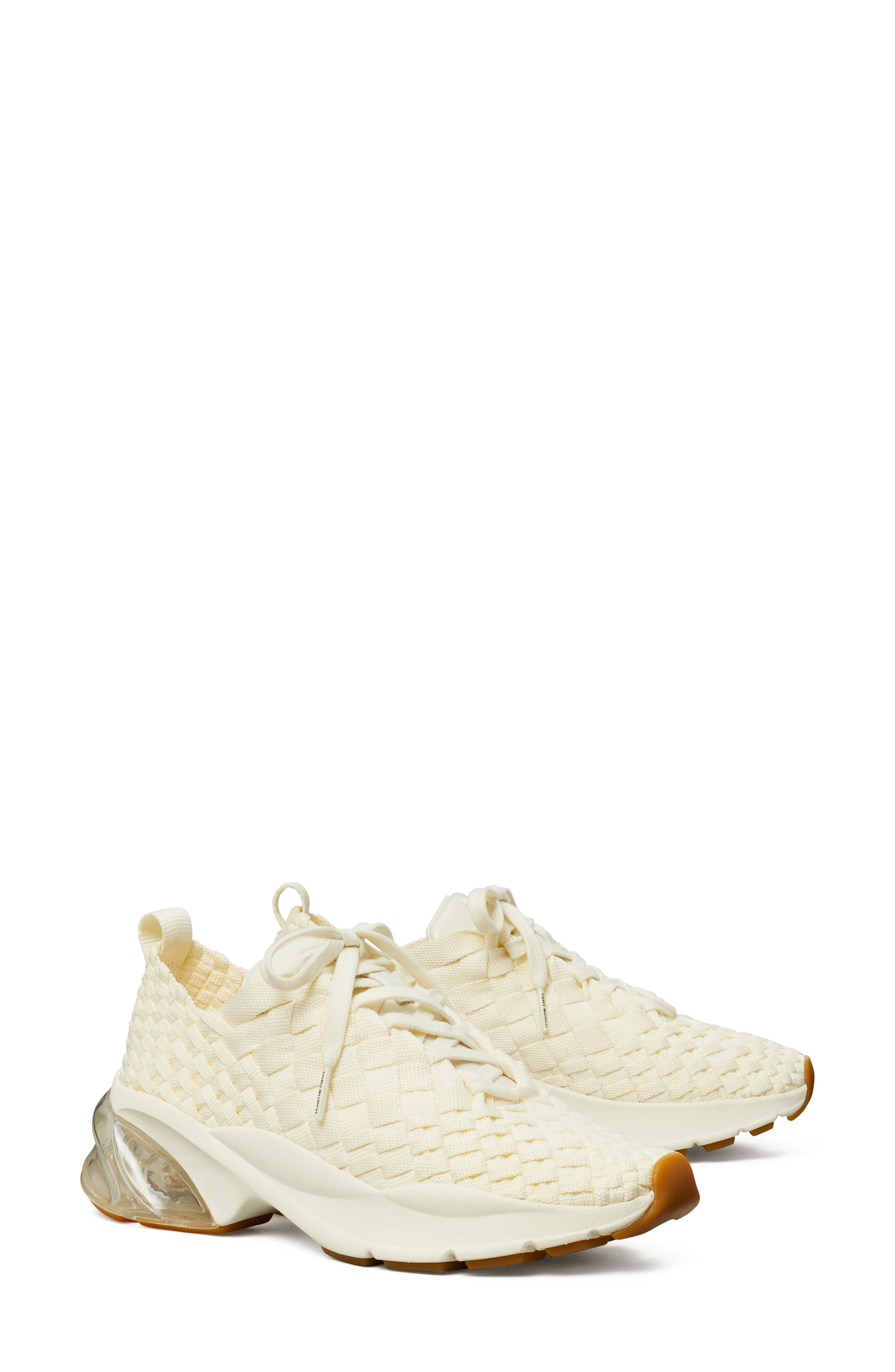 Tory Burch Good Luck Woven Sneaker