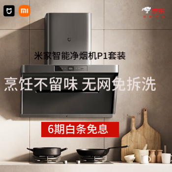 京东 米家净烟机系列 白条6期免息