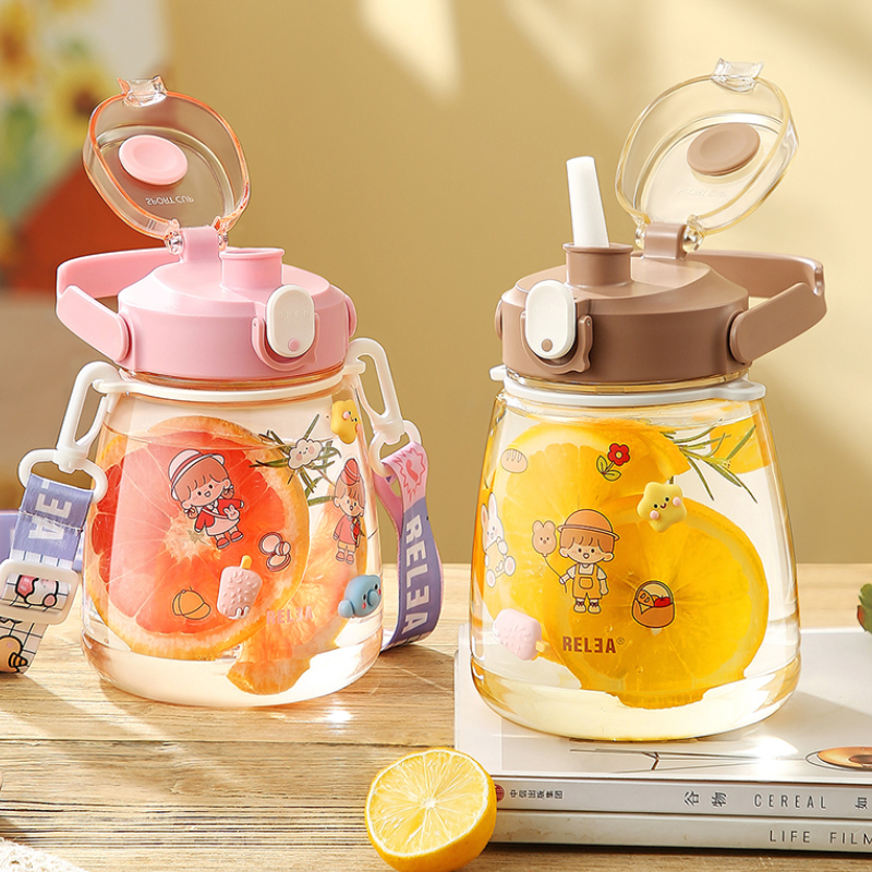 物生物高颜值大容量大肚杯1.2L