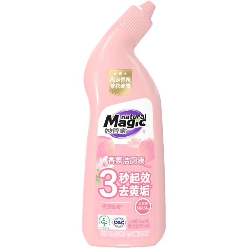 妙管家香氛马桶清洁剂500g*4瓶