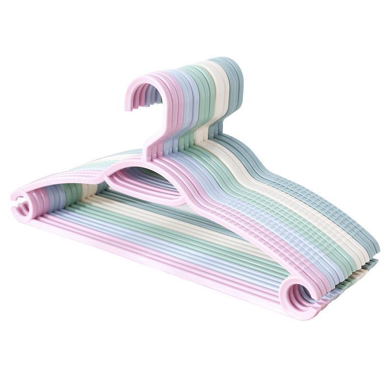 防滑防风无痕塑料衣架家用衣服架