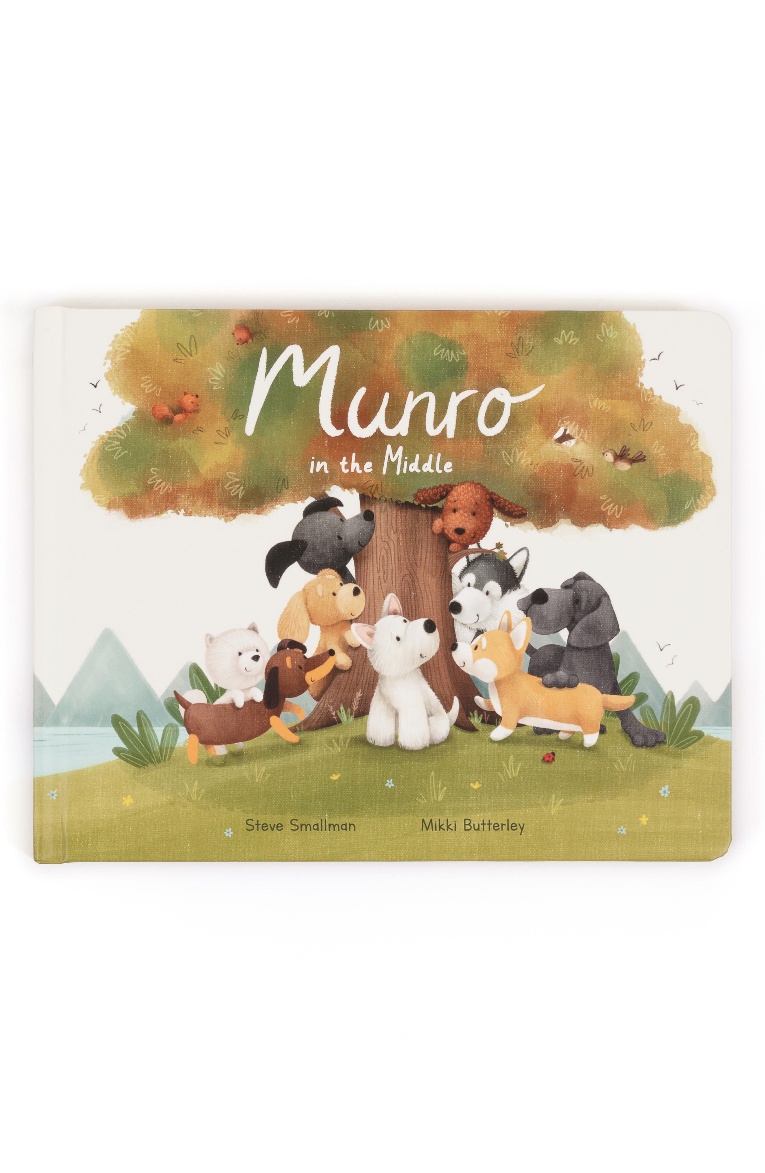 Jellycat 'Munro In The Middle' Hardcover Book