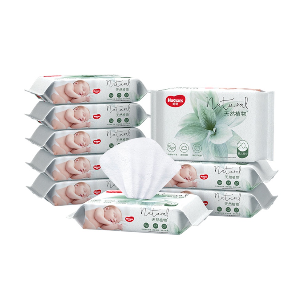 【好奇】小森林植物湿巾20抽*9包