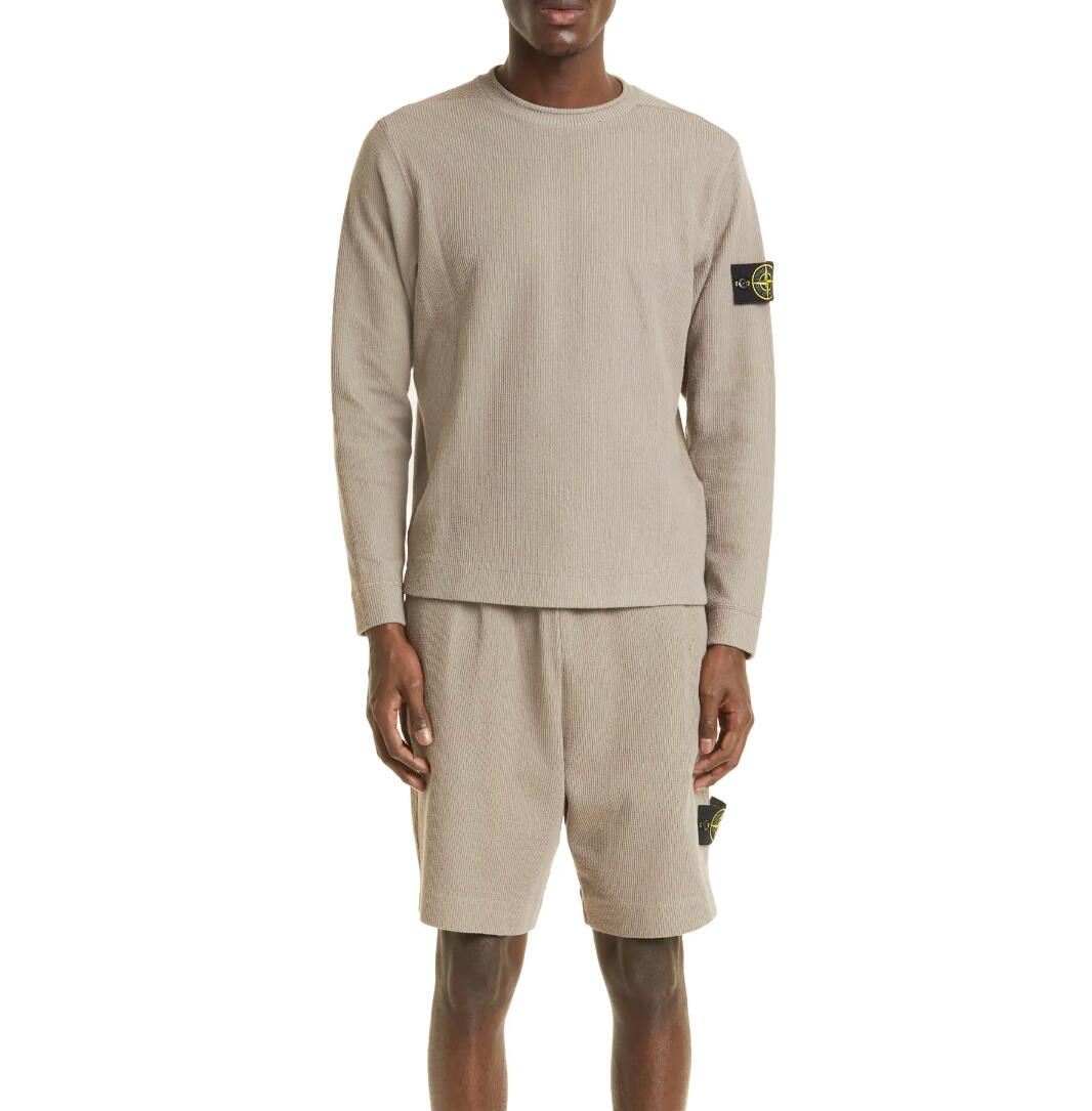 STONE ISLAND Logo Patch 卫衣
