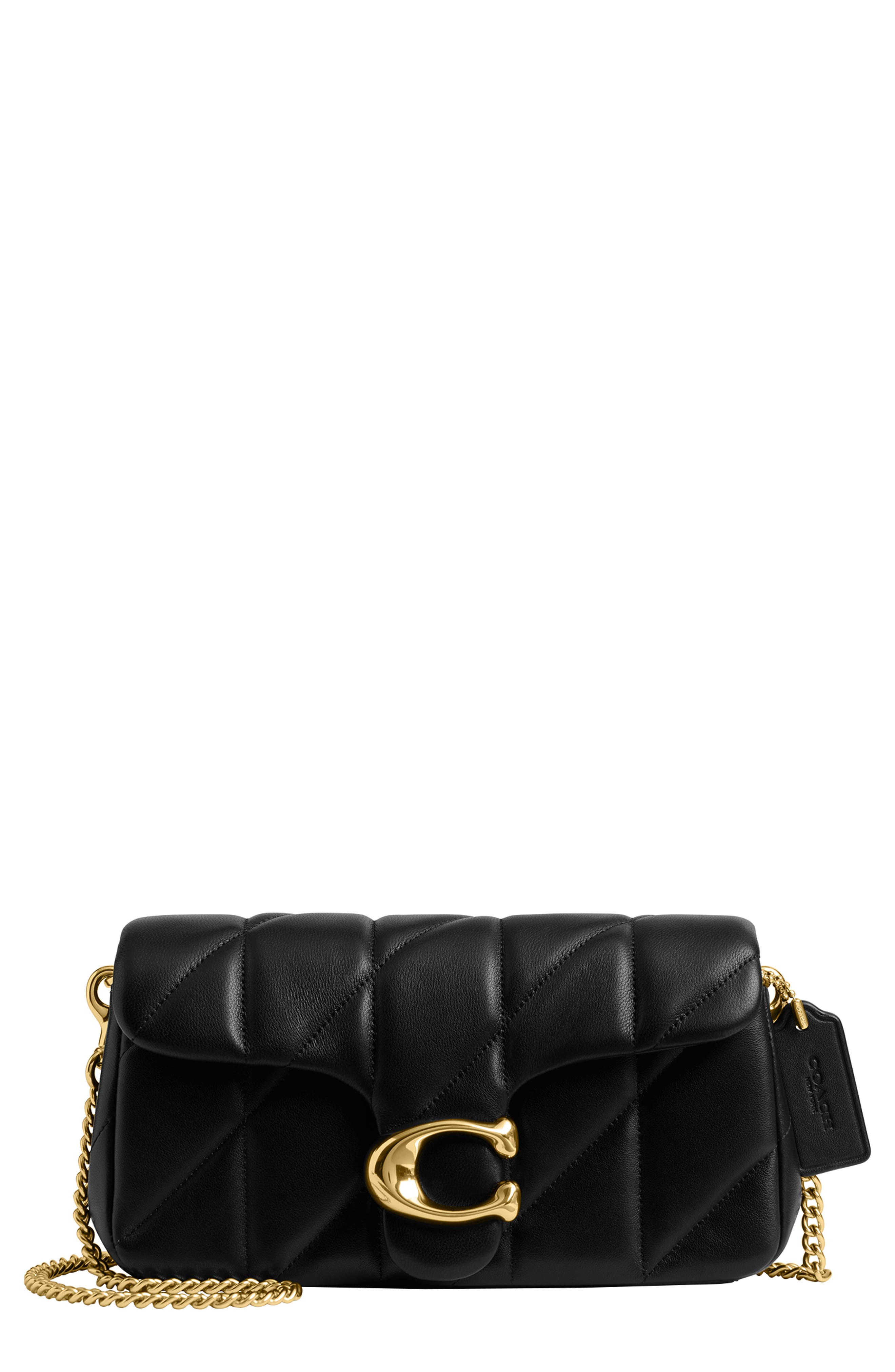 COACH Tabby Quilted 蔻驰单肩包 B4/Black