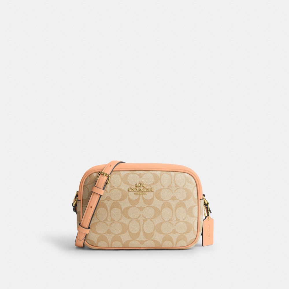 coach jamie camera bag in signature canvas