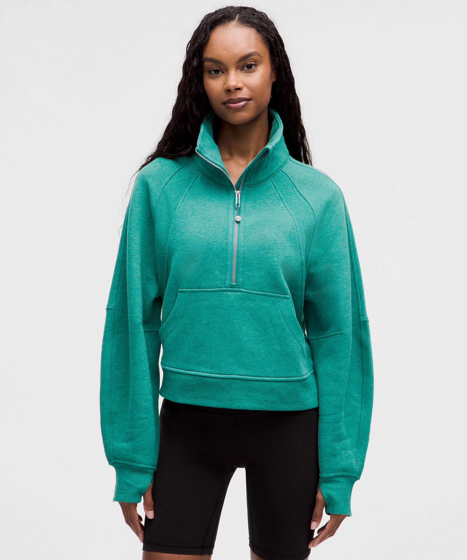 Lululemon Scuba Oversized Funnel-Neck Half Zip