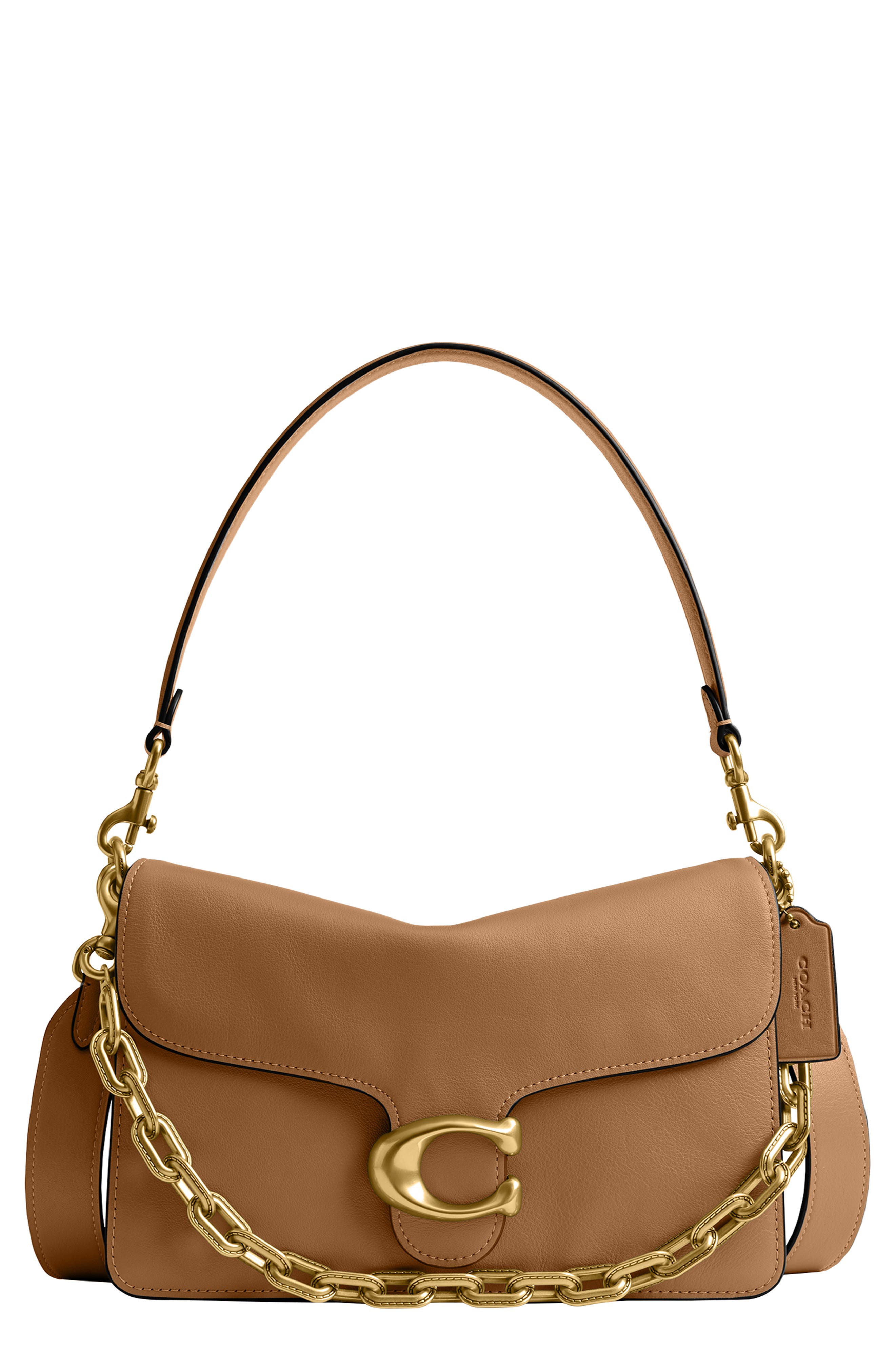 COACH Tabby Chain Smooth Leather Shoulder Bag