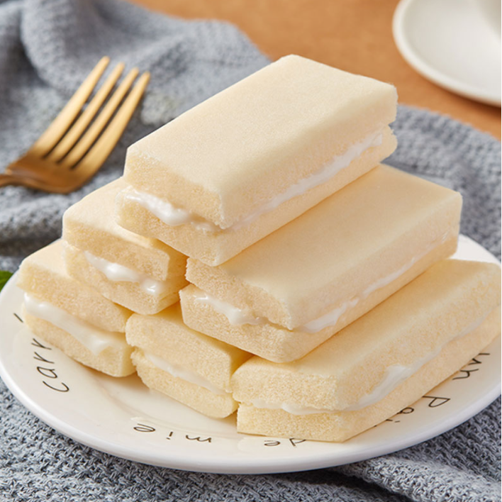 朗丽乳酸菌小口袋面包蒸蛋糕