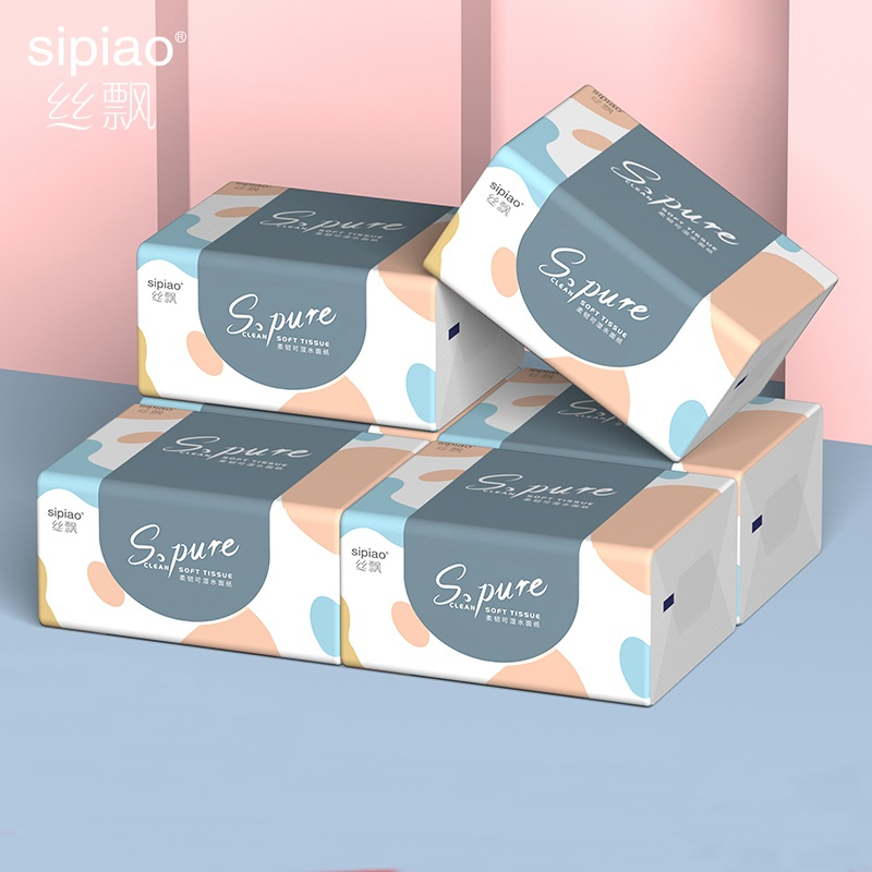 【丝飘】4层240张抽纸6大包