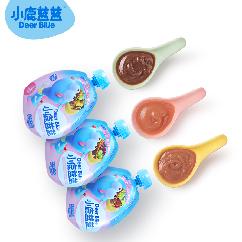0添加婴幼儿辅食果泥108g*5