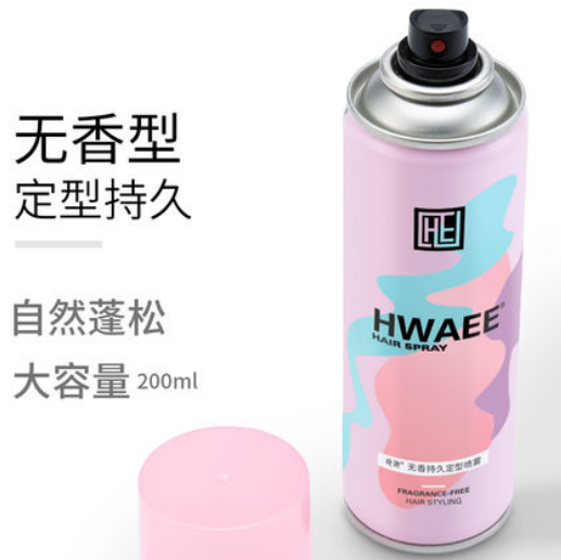 6.5元包邮！花逸 无香定型蓬松发胶200ml