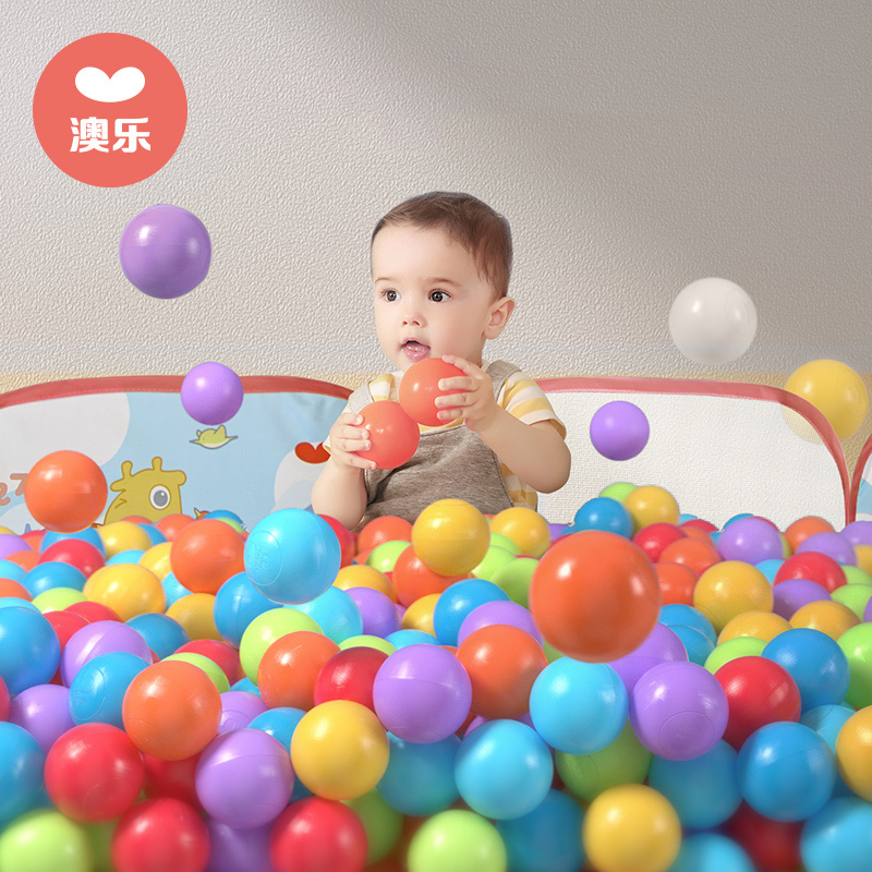 【澳乐】五彩色海洋球30个装